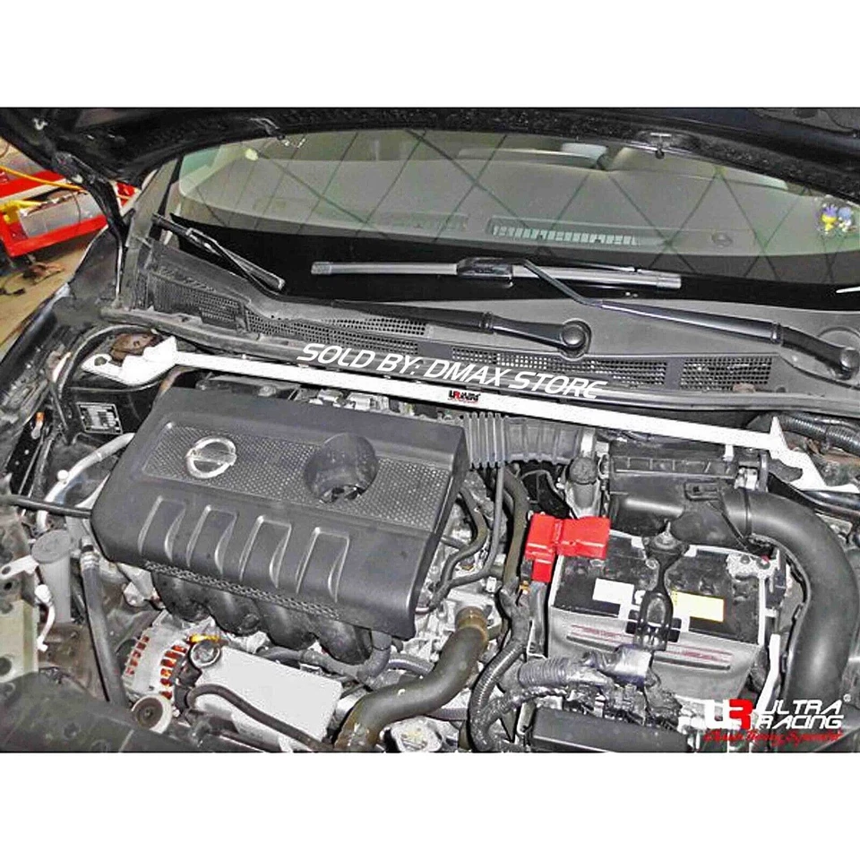 VOLKSWAGEN PASSAT 2.0 B6 B7 05~15 Ultra Racing 2 Punkte vordere Domstrebenstrebe - Bild 2 von 4
