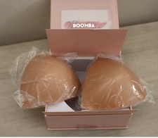 BOOMBA Invisible Lift Inserts Beige Medium Double Sided Adhesive Bra Pads NEW