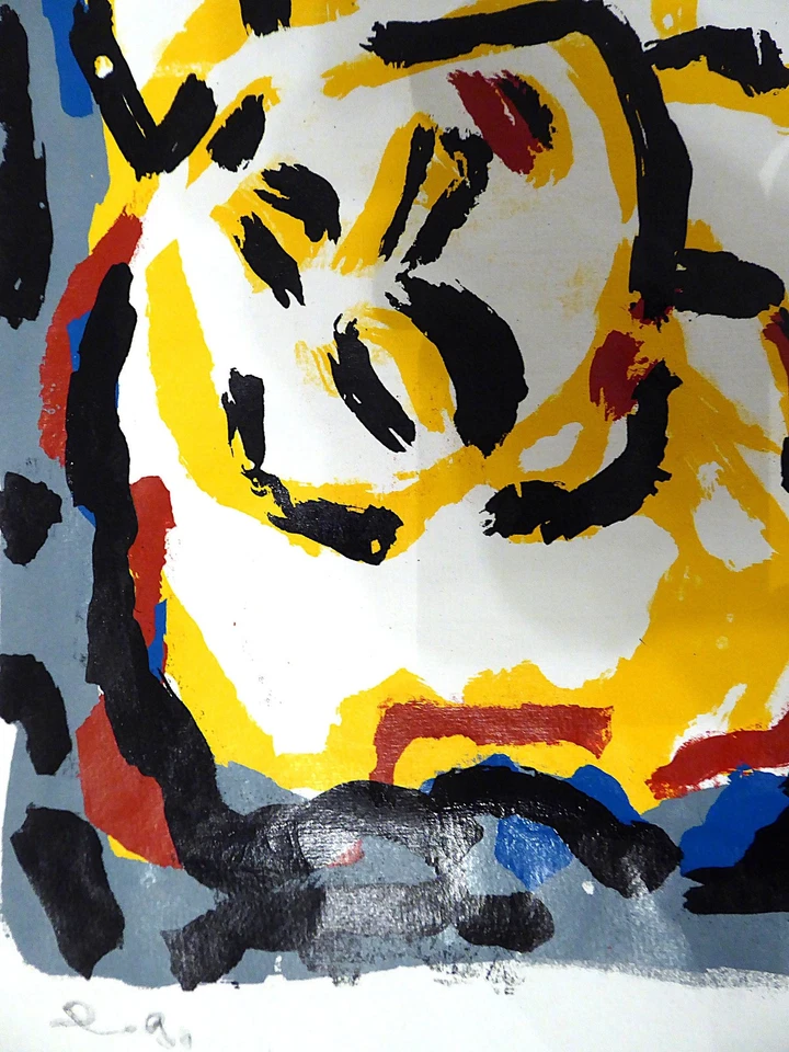 A. R. PENCK - "LIEGENDE U. ELEFANT" - FARBSERIGRAFIE - DRUCKFRISCH !!! RAR!!! - Bild 3 von 4