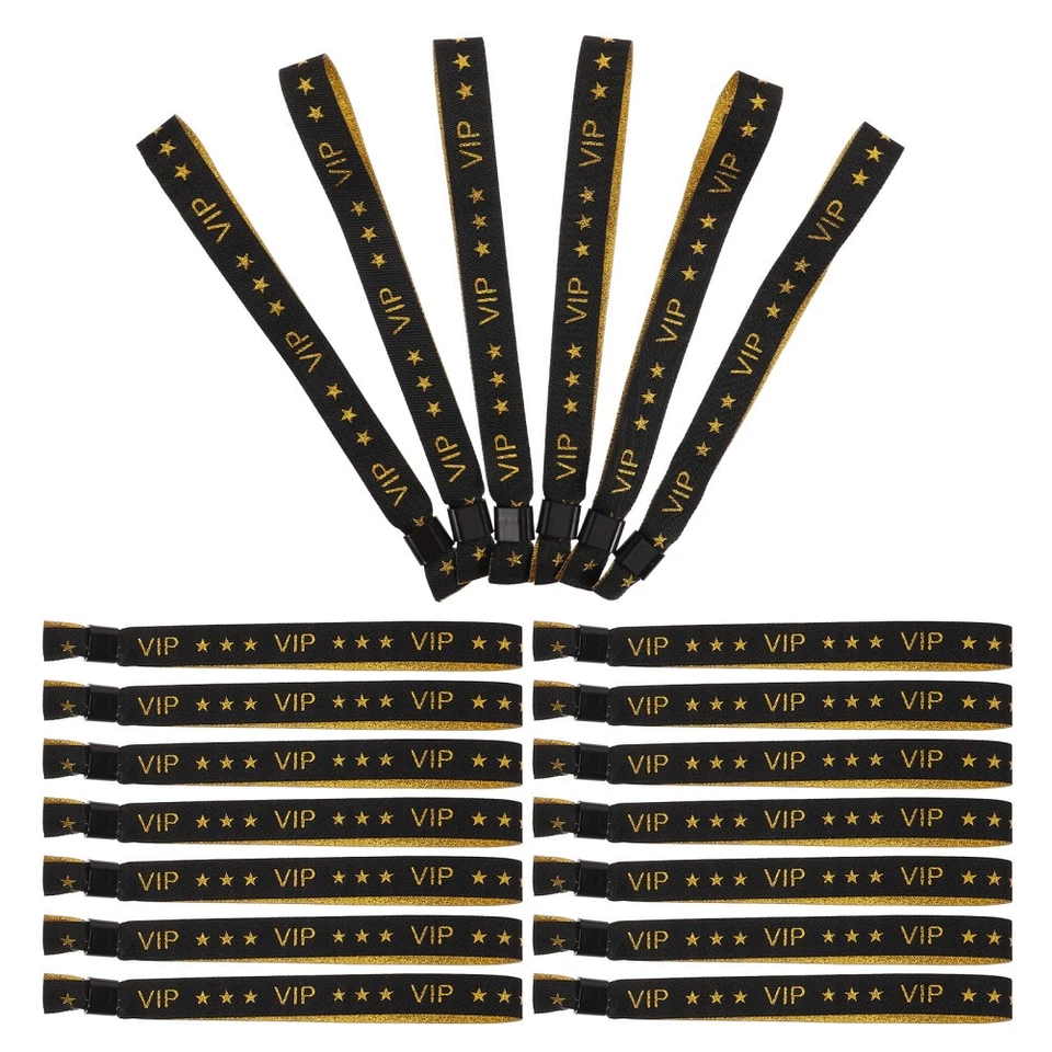 50 Pcs Bracelet À Main Bracelets D'événements Spéciaux Polyester - Photo 3/4