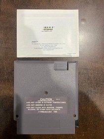 Joust Nintendo NES Complete in Box CIB - Excellent Shape!!