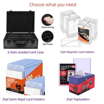 Magnetic One Touch Card Holder, 3x4 Toploader für 35pt Pokémon TCG Kartenhüllen