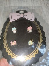 Little Twin Stars Sanrio Earrings Set of 4