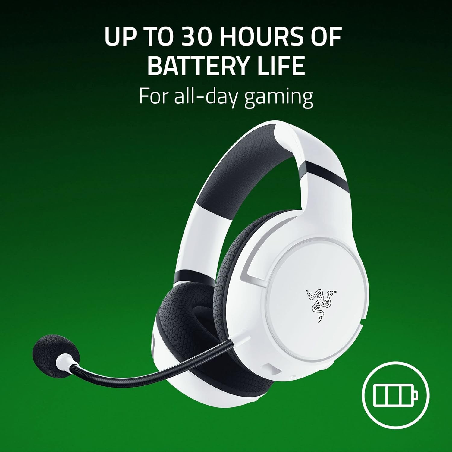 Razer Kaira HyperSpeed Gaming Headset- White Bundle