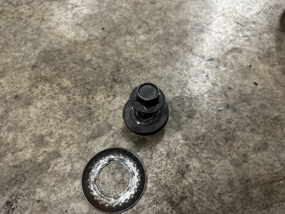 Lexus IS300 GS300 SC300 1998-2005 OEM motor manivela perno 2JZ GE GTE placa Foto 3 de 3