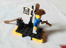 LEGO Pirates 6234 Shipwrecked Pirate - Renegades Raft, 100% complete + OBA