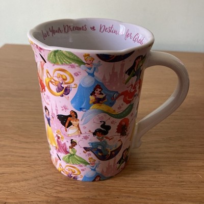 Disney Parks Princess Mug/Cup - Live Your Dreams - Destined For Greatness VGC