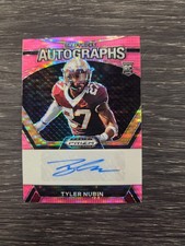 2024 Panini Prizm Draft Picks - Draft Picks Autographs Tyler Nubin #DPA-TNN Neon