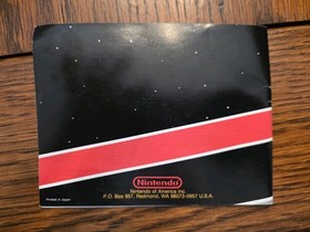 Super Mario Bros and Duck Hunt Nintendo NES Manual Instruction Booklet Authentic