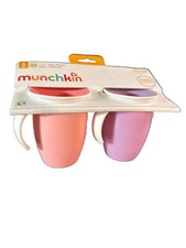 Munchkin Miracle 360 Trainer Spoutless Cup, 7oz, Pink/Purple