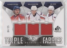 2009-10 SP Game Used Edition 4/25 Alex Ovechkin Nicklas Backstrom Mike Green 4p5