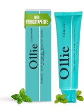 Ollie Clean Mint Nano Hydroxyapatite Fluoride-Free Toothpaste, 4 oz