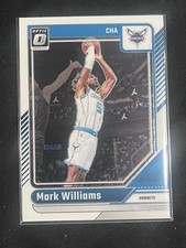 2024-25 PANINI DONRUSS OPTIC #181 MARK WILLIAMS Charlotte Hornets