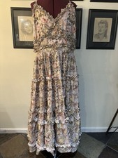 mac duggal dress Floral Ruffle Wedding Formal Prom Feminine