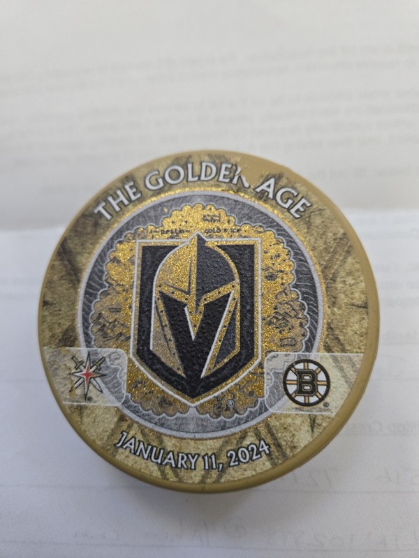 las vegas golden knights Hockey Puck