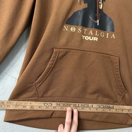 Rod Wave Brown Hoodie Nostalgia Tour 2023 Size Medium Adult - Picture 9 of 9