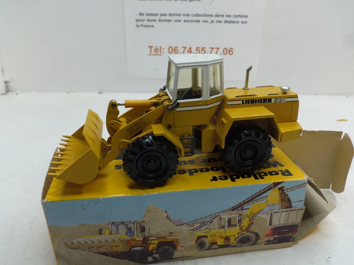 Chargeuse Sur Pneus Liebherr L586 2plus2 – Miniature NZG 1/50, Collection Kappeli