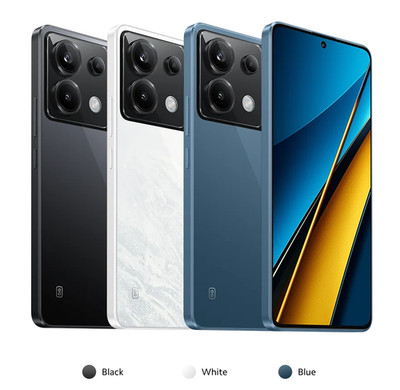 Xiaomi POCO X6 5G Black - 12GB RAM - 256GB ROM - Unlocked - Global Version - NEW