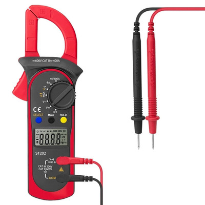 ST202 Smart AC Current Voltage Clamp Multimeter Pliers Ammeter Testers Amperomet