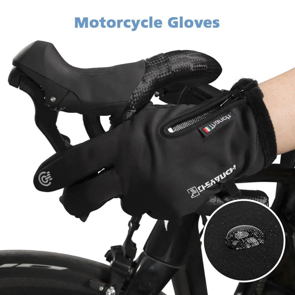 New Men Women Ski Warm Gloves Waterproof Windproof Thermal Running Sport Hiking