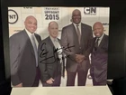 Ernie Johnson Jr signed 8x10 photo TNT NBA Basketball  autographed