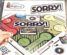 Colorforms Hasbro SORRY Board Game Edition 2021 Age 6  New in Box