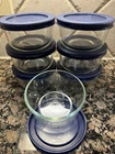 Pyrex Storage Bowls 7202 With Lids Size 1 Cup