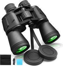 High-Power 20x50 Binoculars with Low Light Vision: Perfect for Travel  Sports