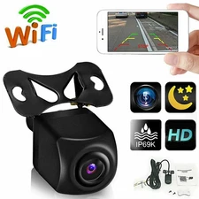 Wireless Wifi Car Rear View Camera Night Vision HD Reversing Camera 175 Degree C