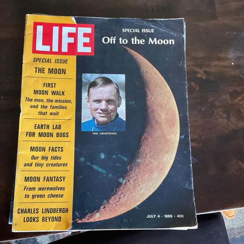 LIFE Magazine 1969 Moon/Space Special Issue Lot of 3 Illustrated Editions