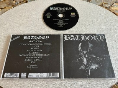 BATHORY - BATHORY ORG CD (GERMANY) 1990      DARKTHRONE,SATYRICON,EMPEROR,MAYHEM