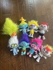 Dreamworks Trolls World Tour Dance Off Plush Set Of 8