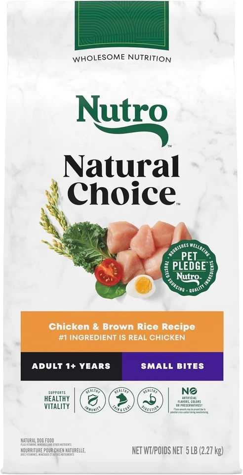 Natural Choice 5 lbs Small Bites Dry Dog Food, Chicken & Brown Rice Delight - Image 3 of 4