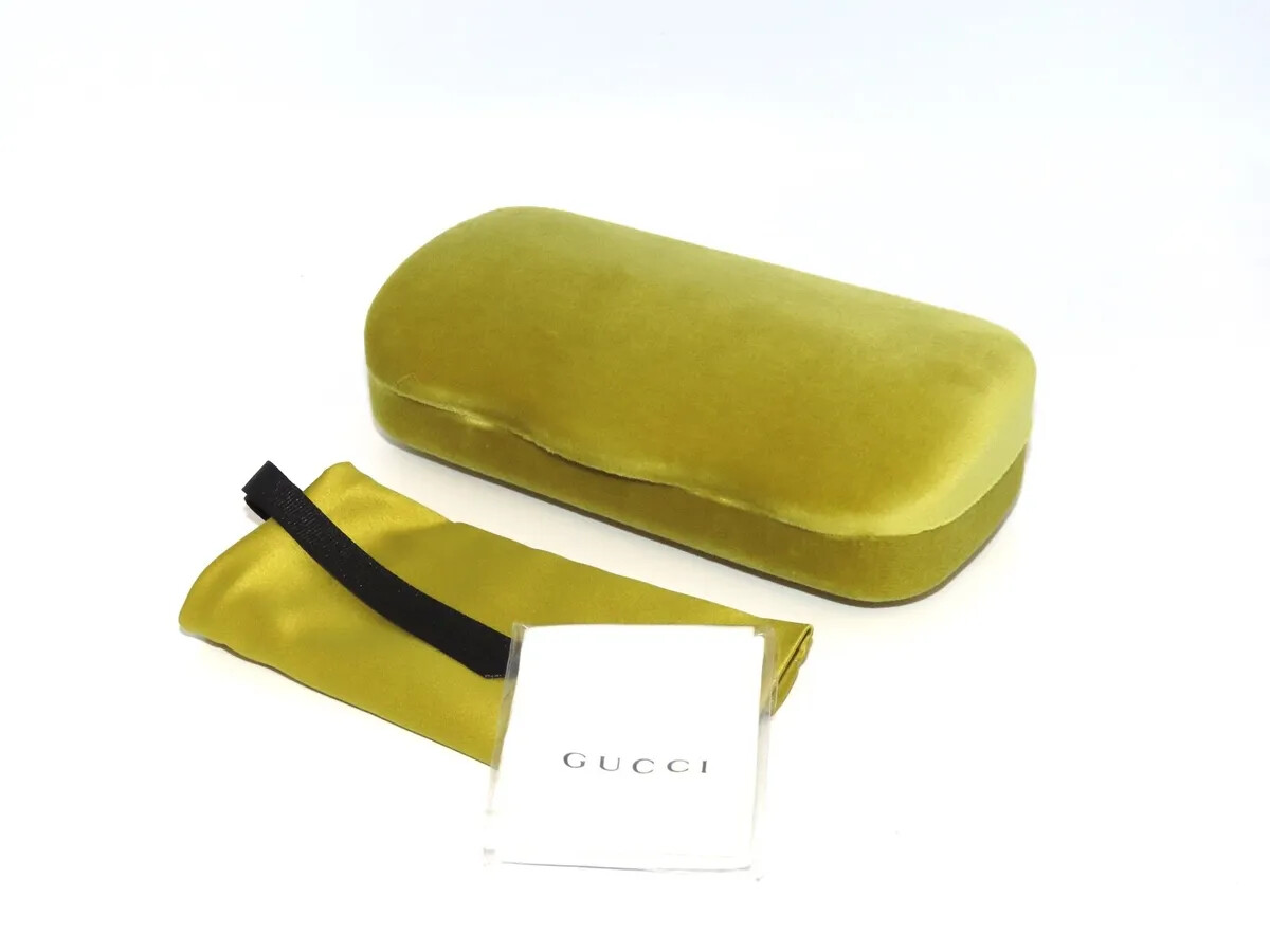 Gucci Case Hard Shell Velvet Eye Glasses and Sunglasses - NEW