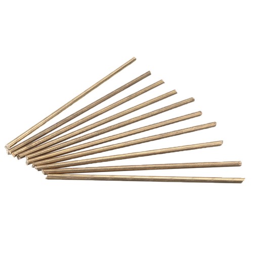 10 x Messingstab Rundstabstange Rundstange Drehbank 3mm Durchmesser 100mm Länge - Bild 5 von 6