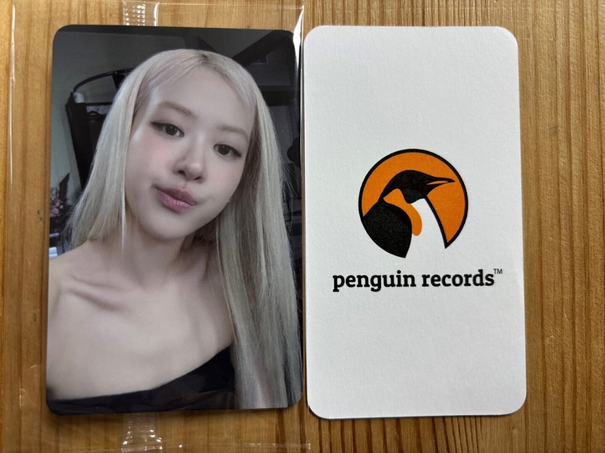 BLACKPINK ROSE ROSÉ - first studio album rosie KTOWN4U POB