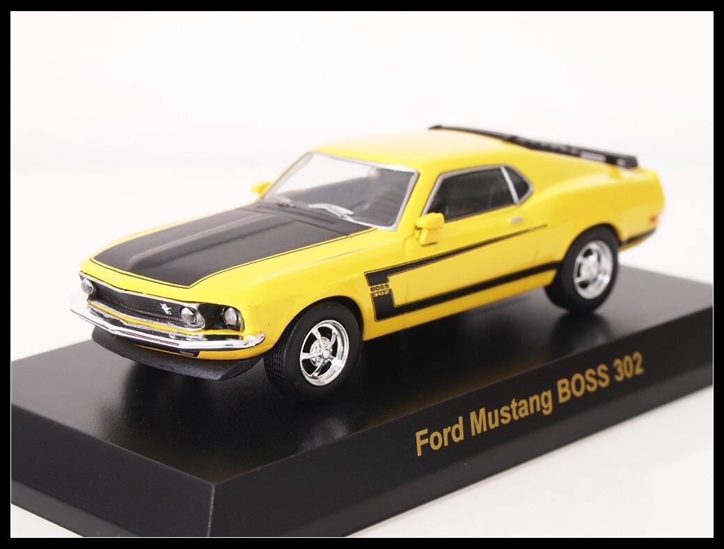 京商USAスポーツカーミニカーコレクション2 フォードマスタングBOSS 302 KYOSHO USA SPORTS CAR MINICAR COLLECTION 2 Ford Mustang BOSS 302 1