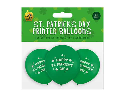 DECORACIONES DE DÍA ST. PATRICKS Globos Bandera Bandera Bunting Utilería Oropel Confeti☘��️ - Imagen 68 de 106