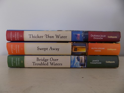 Lot 3 Mystery of Martha's Vineyard Series Books Guidepost #8 9 10 - Imagen 3 de 4