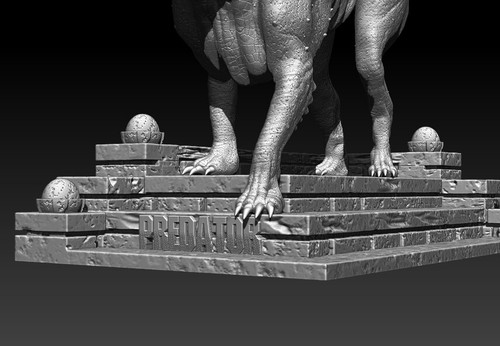 Predator Dog File STL for 3D Printing FDM-FFF DLP-SLA-SLS - 第 12/12 張圖片