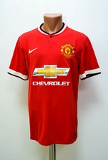 MANCHESTER UNITED 2014/2015 HOME FOOTBALL SHIRT SIZE M ADULT