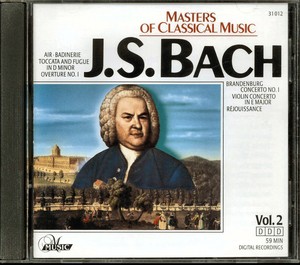 Masters Of Classical Music, Vol.2: J.S. Bach (CD, 1988, Laserlight