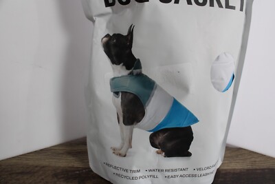 32 Degrees Heat Polar Fleece Dog Jacket - Easy Access Leash Hole, Red Or Blue Color Choice 7 thumbnail image