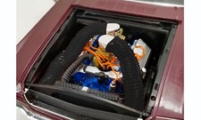 Ford 427 Sohc Drag Engine Motor Transmission A1801839e Display Vintage Acme Gmp