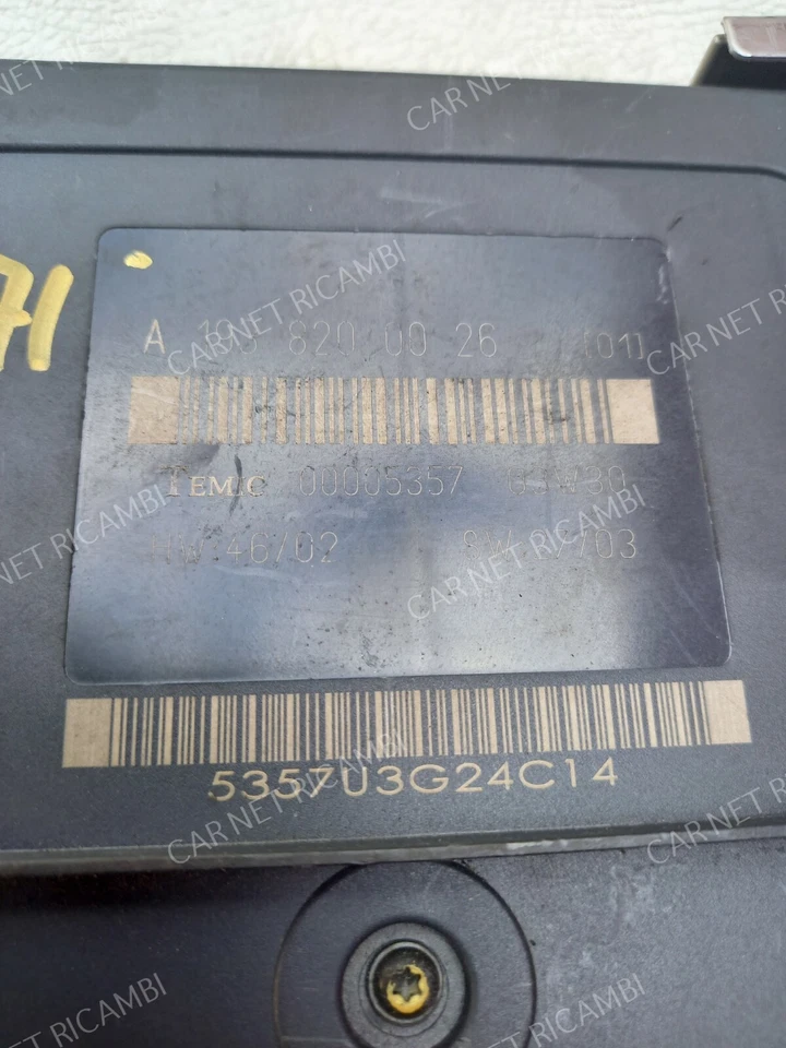 A1938200026 TEMIC 00005357 CENTRALINA BODY COMPUTER BCM ECU CHRYSLER CROSSFIRE - Immagine 4 di 4