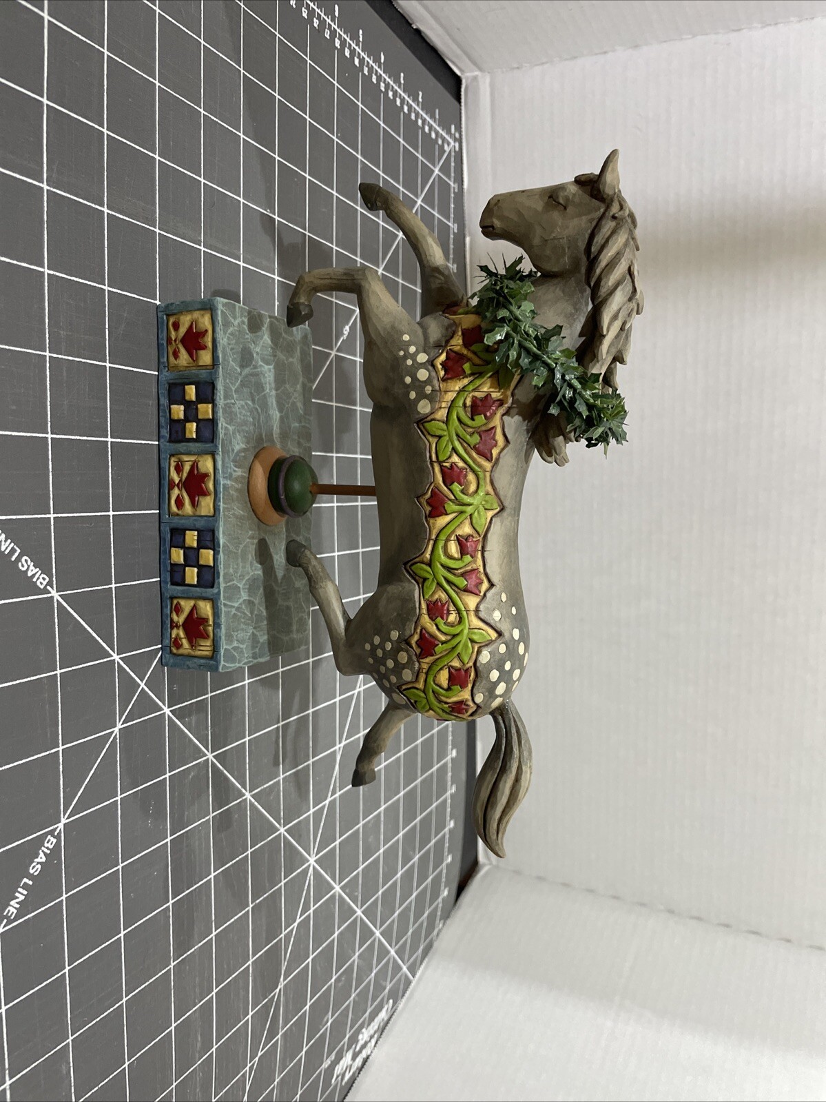 2003 Jim Shore Enesco A Day In The Country Carousel Horse Figurine, #117146 EUC