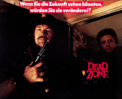 Dead Zone ORIGINAL Aushangfoto D. Cronenberg / Stephen King / Christopher Walken