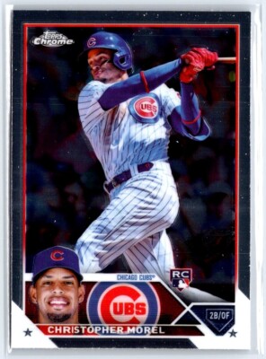 2023 Topps Chrome Christopher Morel RC - Cubs #198