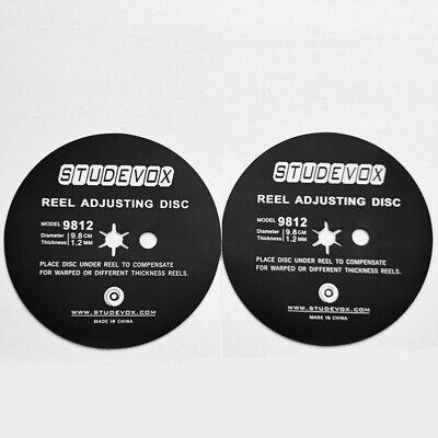 #ad 2x Trident NAB Adapter 98mm*1.2mm Spacer For Reel to Reel Tape Recorders $11.00