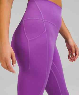 Lululemon Align High-Rise Pant with Pockets 25 - Size 4 - Moonlit Magenta  NWT